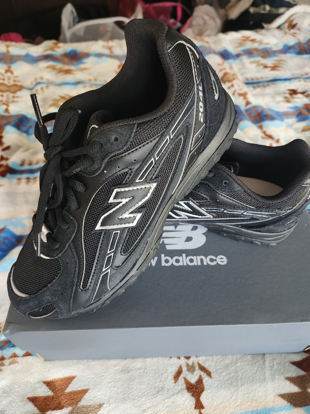 New Balance Kids' 2040 Black Athletic Shoes 7 Kids Or 8.5 Womens